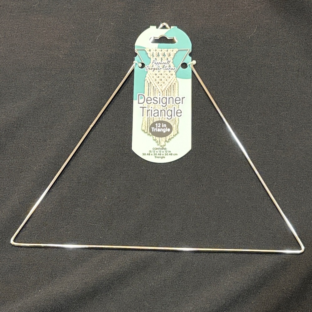 Macrame Triangle 12 Inch Frame